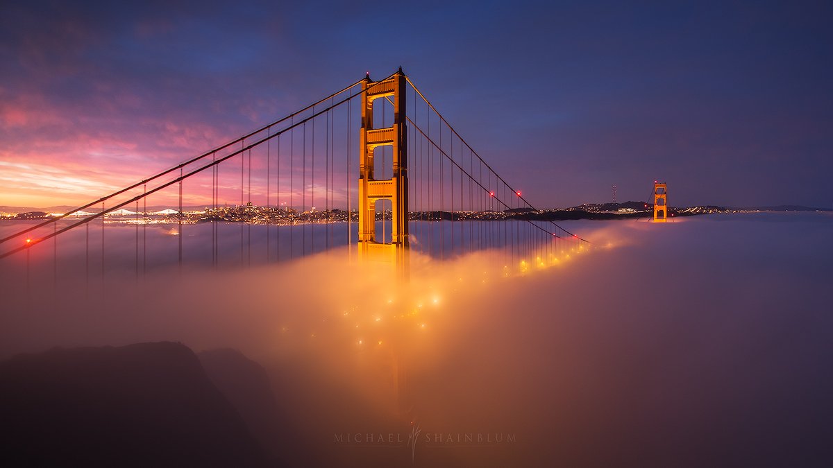 San francisco Fog Timelapse Photography