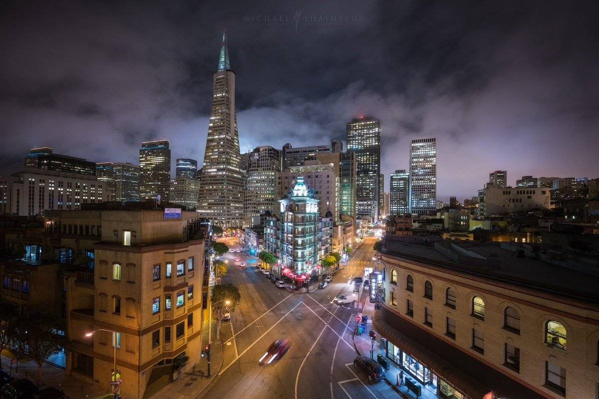 san francisco long exposure night photography Michael Shainblum