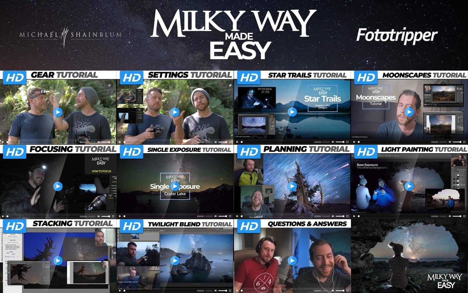 milky way photography tutorial