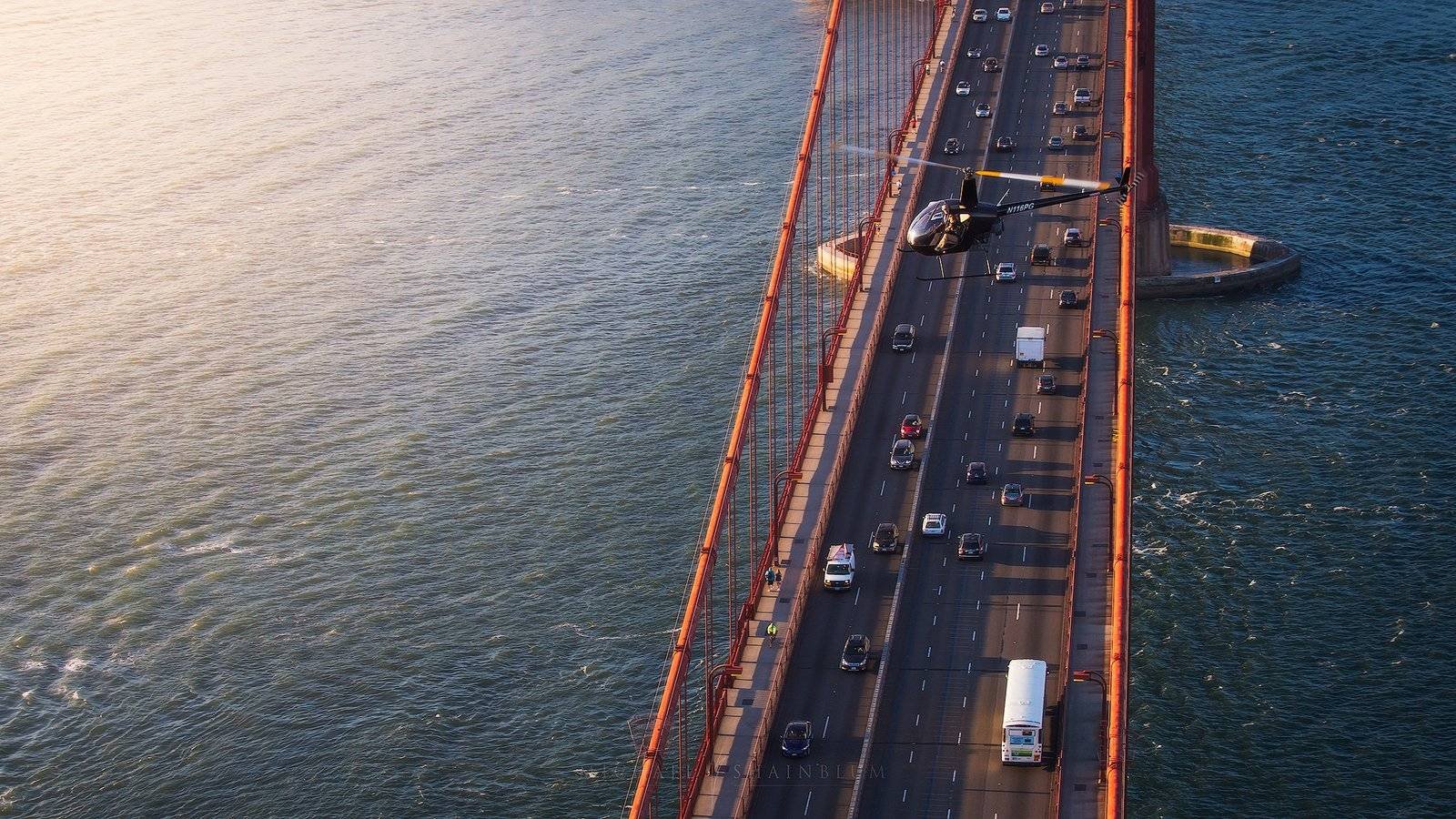 Golden Gate Bridge Aerial, San Francisco