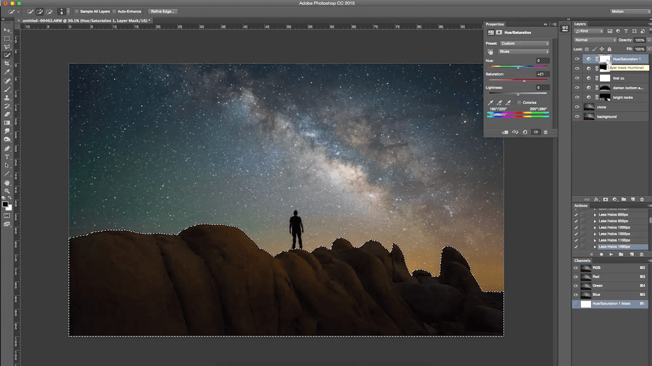 Star Photography, Milky Way Photography, Astrophotography processing tutorial.