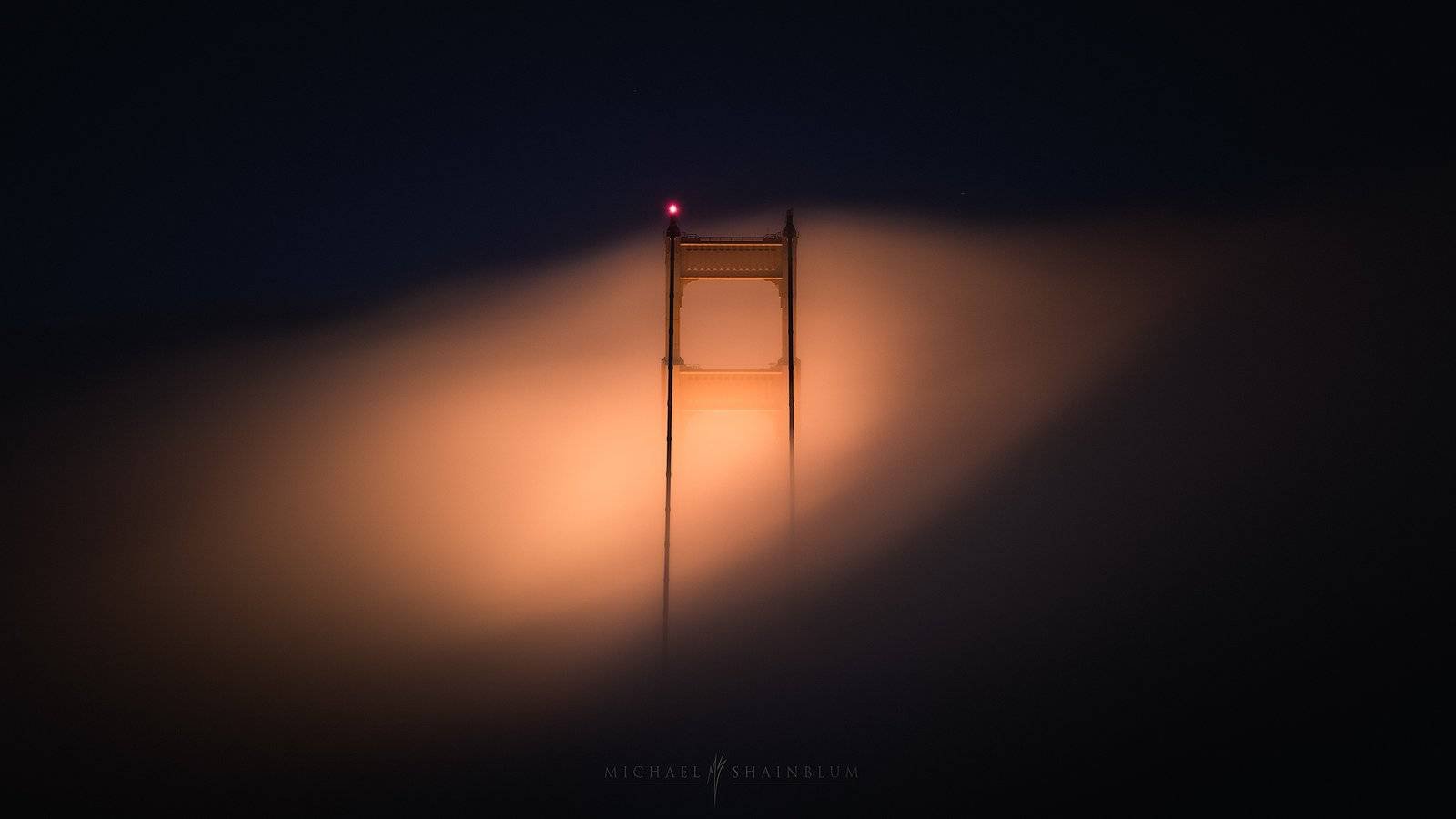 San Francisco Photography, Golden Gate Bridge Fog