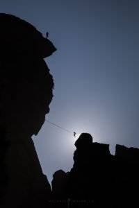 Sunrise climbers, Smith Rock State Park