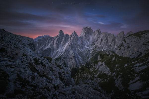 Dolomites Mountain Sunrise Landscape Photography