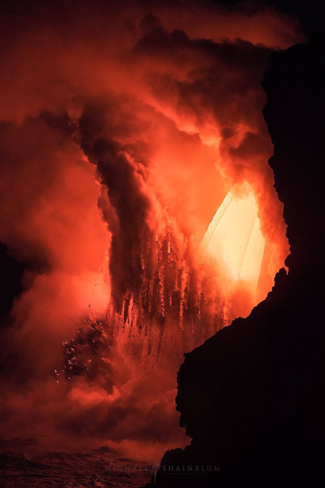 Hawaii Lava Volcano Photography