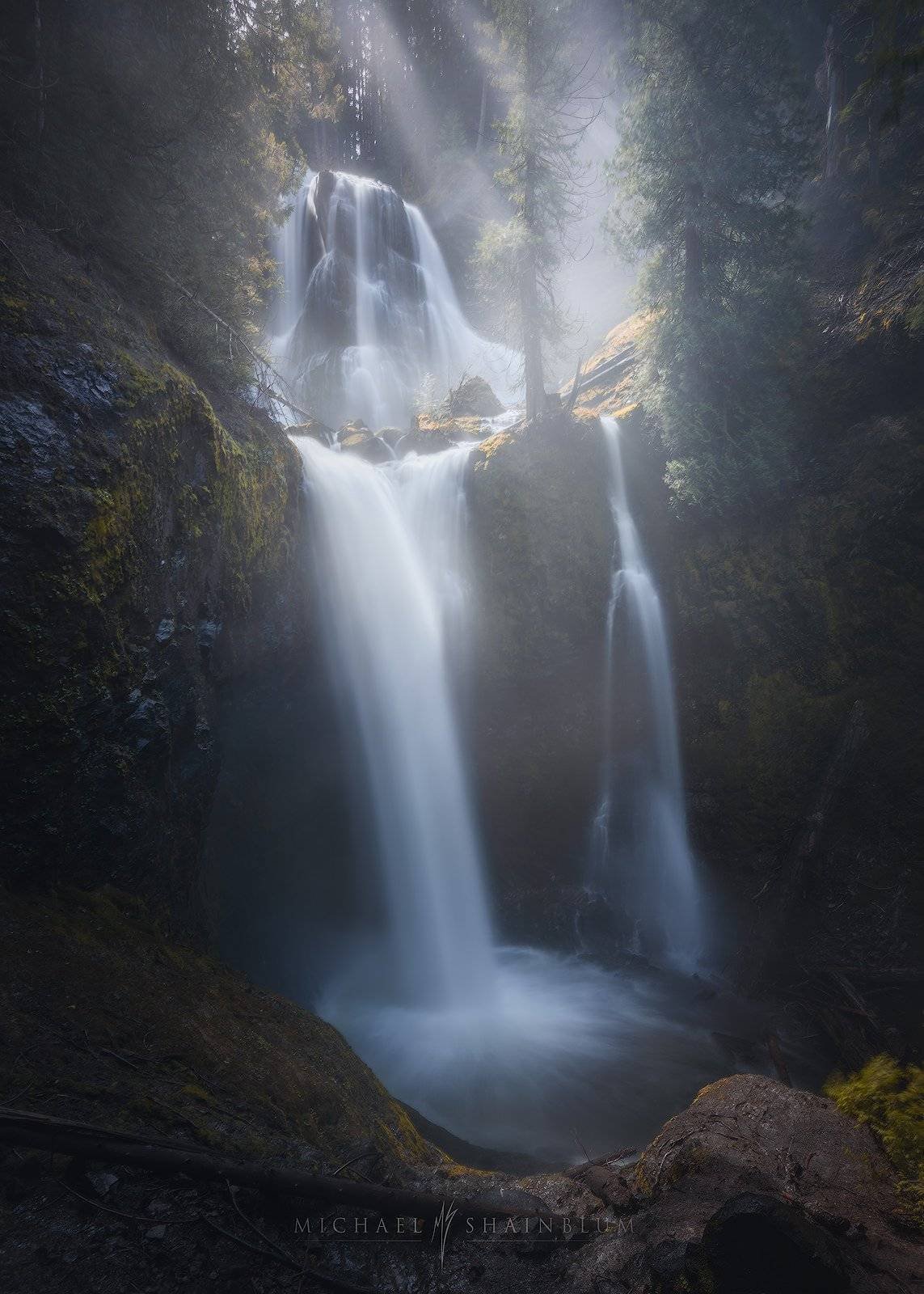 Washington Waterfall Landscape Photography.