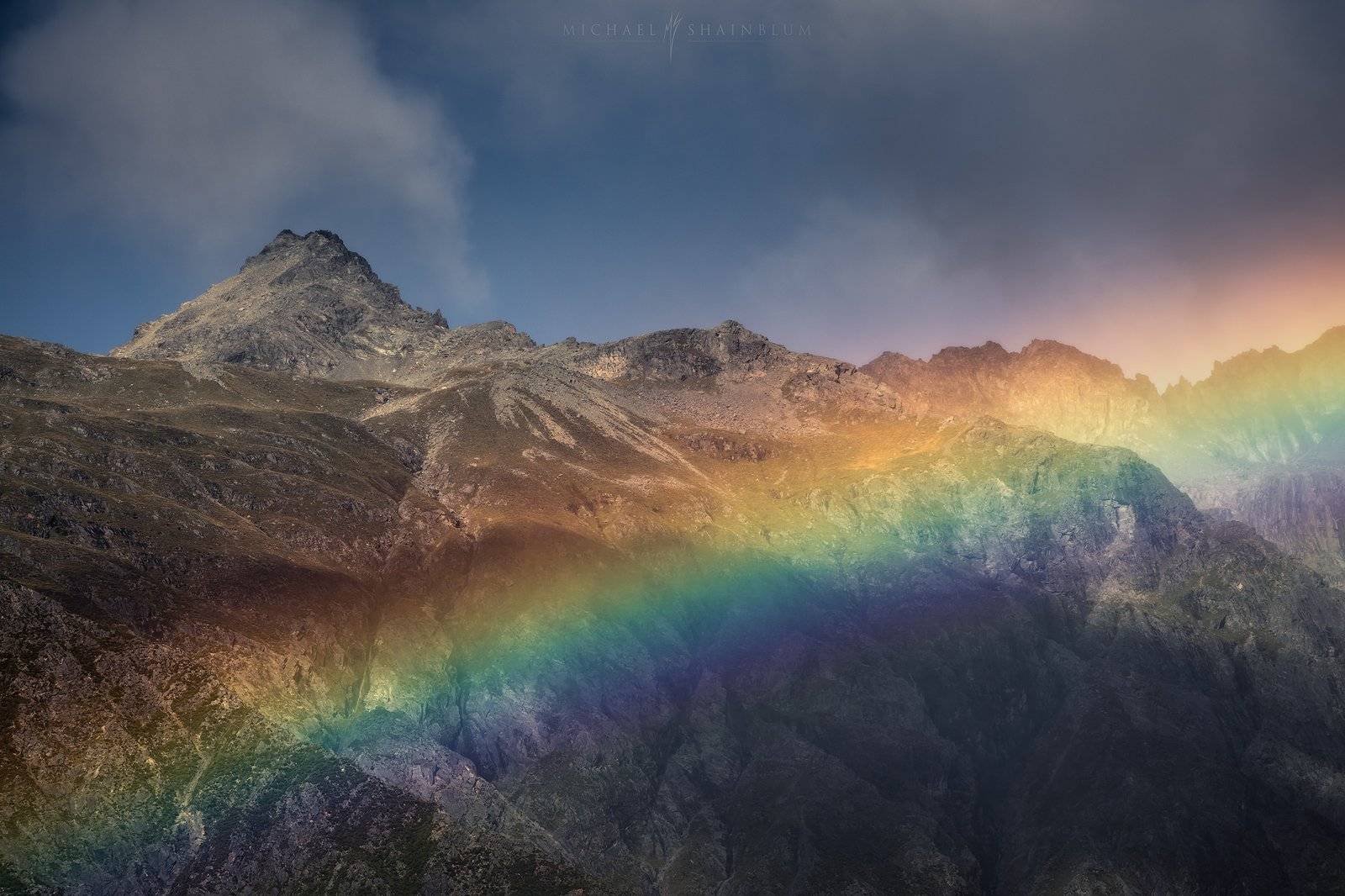 Mount Cook New Zealand Landscape Photography Rainbow