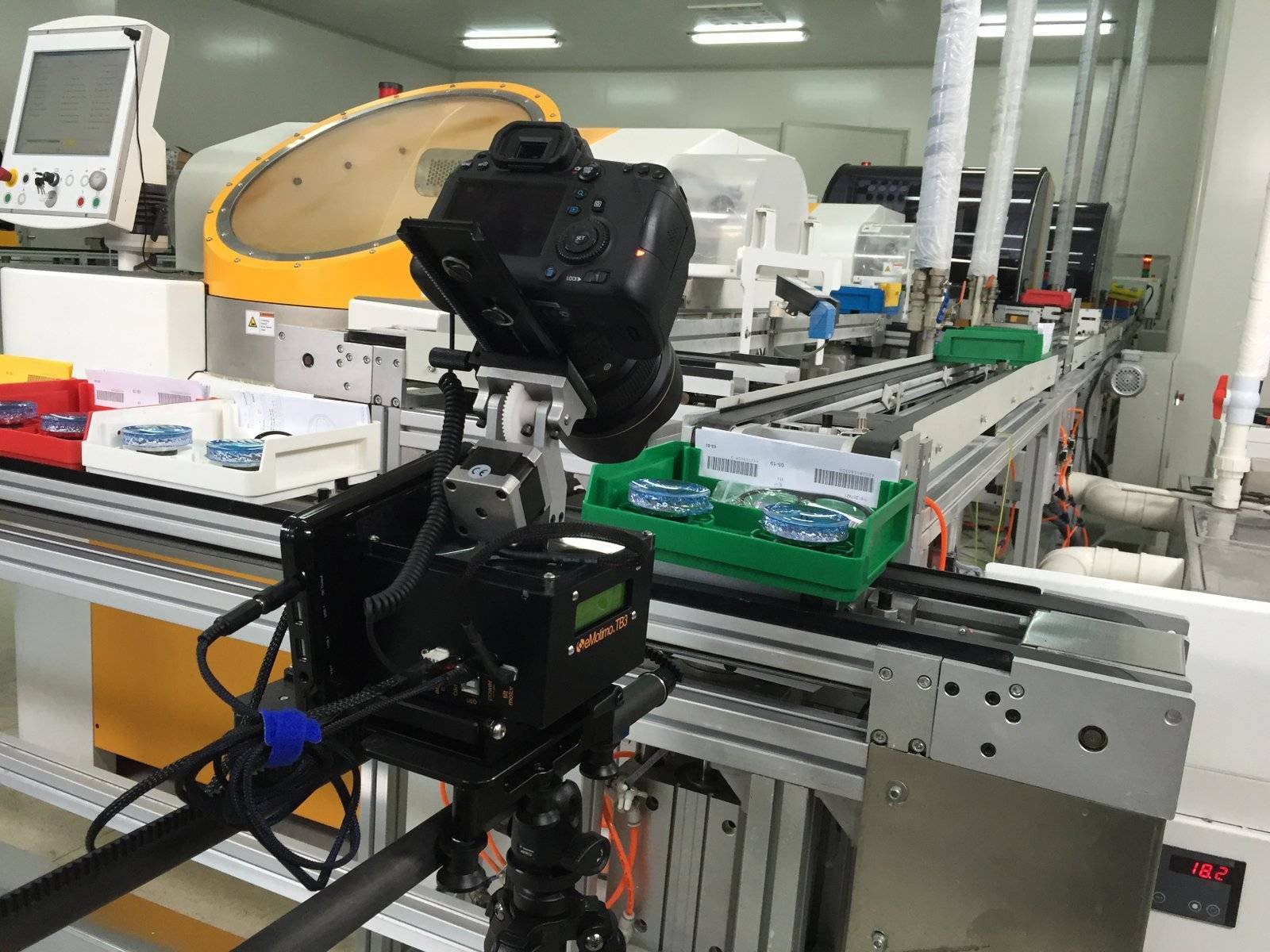 Industrial timelapse photography factory shoot behind the scenes commercial